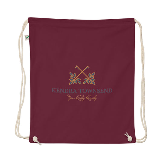 Organic cotton drawstring bag